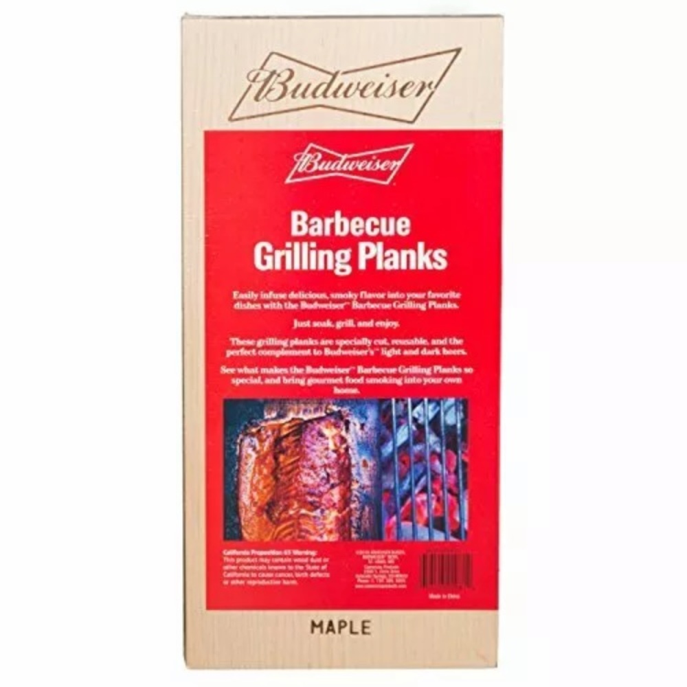 Budweiser Grilling Planks BBQ Grill Planks Set -2